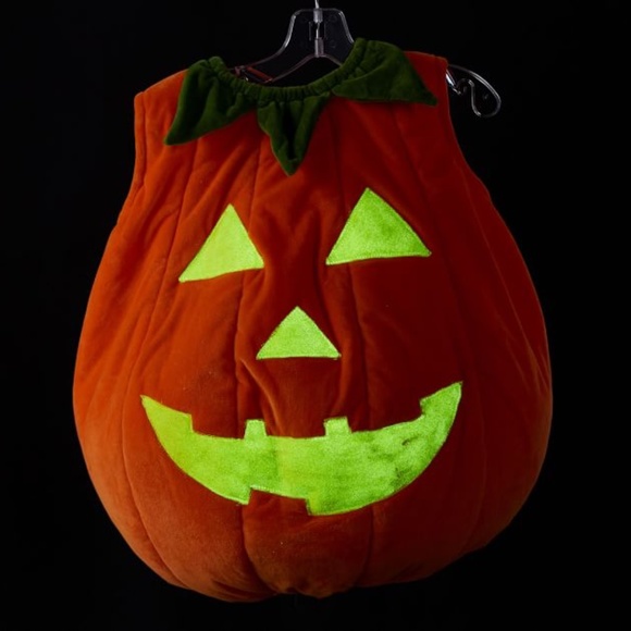 Glow-in-the-Dark Pumpkin Halloween Costume - Pottery Barn Kids - Picture 4 of 7
